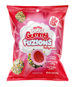 Stuffed Puffs Gummy Fuzions Sour Fruity Punch