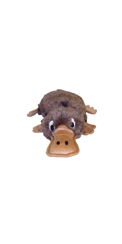 platypus dog toy with eggs