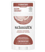 Schmidt's Natural Deodorant Stick Clean Coconut