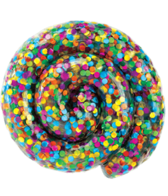 Crazy Aaron's Thinking Putty Social Butterfly Rainbow Confetti Putty