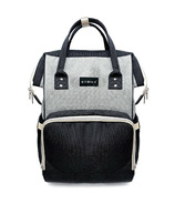 Stonz Urban Pack Backpack Diaper Bag Grey and Black
