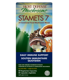 Host Defense Stamets 7 Multi Mushroom Daily Immune Support Capsules