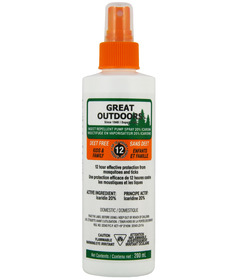 Watkins Great Outdoors Insect Repellent 20% Icaridin Pump Spray