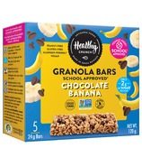 Healthy Crunch School Approved Granola Bars Chocolate Banana