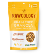 Granola sans céréales Rawcology Citron Gingembre avec Camu Camu