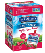 Bremner's Spout Pouches Cranberry Juice 