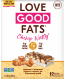 Love Good Fats Chewy Nutty Salted Caramel Bar Case