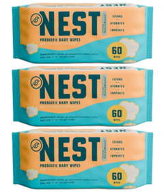 Nest Prebiotic Wipes Unscented Bundle