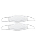 CANADAMASQ CA-N95 Masque à pliage plat pour adultes, grand format, blanc 
