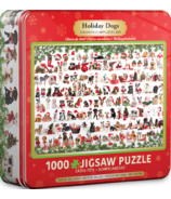 Eurographics Holiday Dogs Jigsaw Puzzle