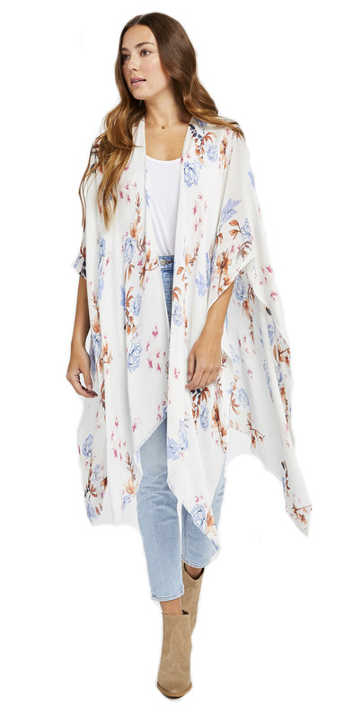 Buy Gentle Fawn Gallery Kimono White Tropicana at Well.ca | Free ...