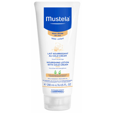 mustela nourishing lotion with cold cream