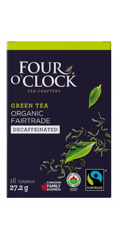 Buy Four O'Clock Organic Green Tea Decaffeinated at Well.ca | Free ...