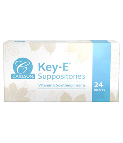 Carlson Key-E Vitamin E Suppositories
