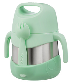 b.box Insulated Food Jar with Spork Spearmint