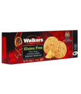 Walkers Gluten Free Ginger and Lemon Shortbread Cookies 