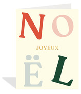 Halfpenny Postage Holiday Greeting Card Joyeaux Noel