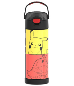 Thermos FUNtainer Water Bottle with Spout and Locking Lid Pokemon