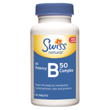 Buy Swiss Natural High Potency B50 Complex At Well.ca | Free Shipping ...