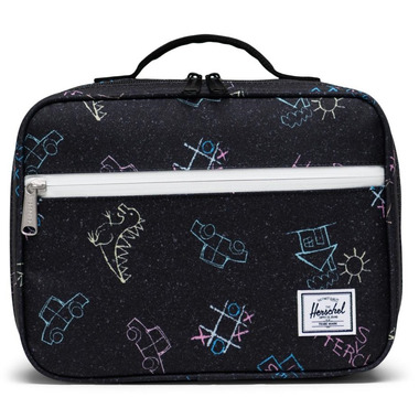 Buy Herschel Supply Pop Quiz Youth Lunch Box Asphalt Chalk at Well