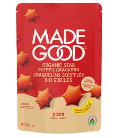 MadeGood Organic Star Puffed Crackers Pizza
