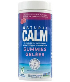 Natural Calm Gummies Raspberry Lemon