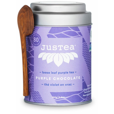 JusTea Loose Leaf Purple Tea Purple Chocolate JusTea Loose Leaf Purple Tea Purple Chocolate