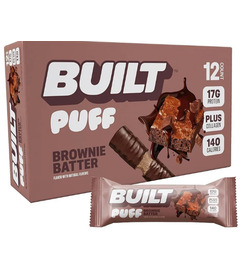 Built Bar Puffs Protein Bar Brownie Batter