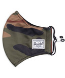 Herschel Supply Co. Classic Fitted Face Mask Woodland Camo