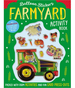 Make Believe Ideas Balloon Stickers Farmyard Activity Book