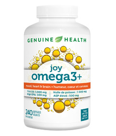 Genuine Health Omega3+ Joy Extra Large Pack