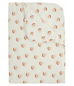 Pip + Phee Bamboo Crib Sheet Antique Santa