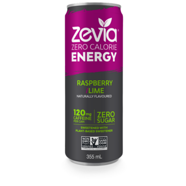 Zevia Zero Calorie Energy Drink Raspberry & Lime Zevia Zero Calorie Energy Drink Raspberry & Lime