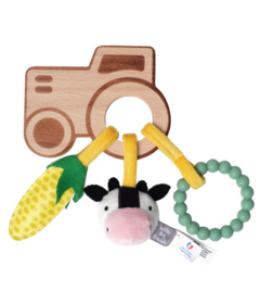 Little Big Friends Wooden Rattle Farm