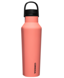 Corkcicle Sport Canteen Bottle Neon Lights Coral