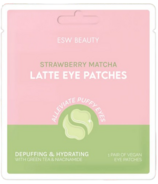 Patchs décongestionnants et hydratants pour les yeux ESW Beauty Strawberry Matcha Latte