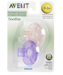 Philips AVENT Soothie Pacifier Purple and Pink