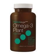 NutraVege Omega-3 Plant Liquid Gels 