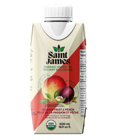 Saint James Organic Green Tea Passsionfruit & Peach