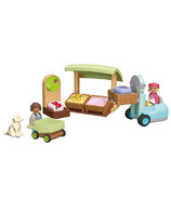 Playmobil JUNIOR Organic Market Stall & Forklift