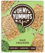 Oh My Yummies Superfood Crackers Kale