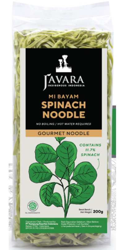 Buy Javara Vegetable Noodles Spinach at Well.ca | Free Shipping $35+ in ...