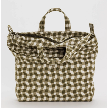 APERTY】Lサイズ WIDE BAG TARTAN BROWN Apricity Bag – Viridian