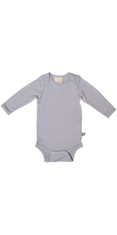 Buy Kyte BABY Long Sleeve Bodysuit Storm at Well.ca | Free Shipping $35 ...