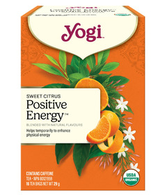 Yogi Tea Positive Energy Sweet Citrus Tea
