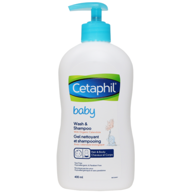 cetaphil wash shampoo baby