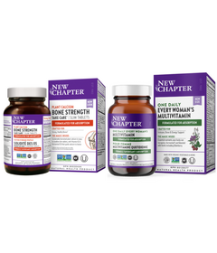 New Chapter Bone Strength & Every Woman's Multivitamin Bundle