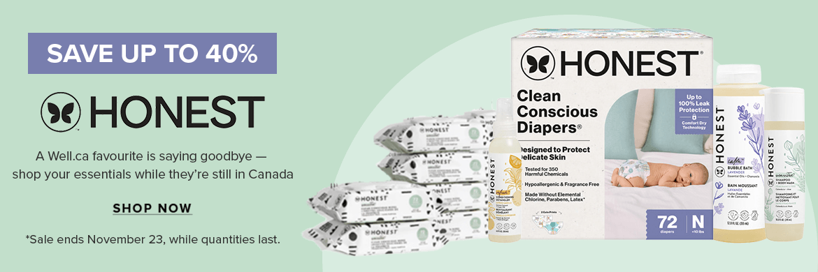 Save up to 40% on The Honest Company