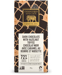 Endangered Species Natural Dark Chocolate Bar with Hazelnut Toffee