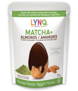 Lynq Vegan Dark Chocolate Matcha Almond